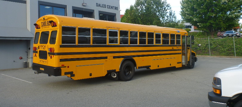 2020 Blue Bird Vision Gasoline School Bus Dynamic